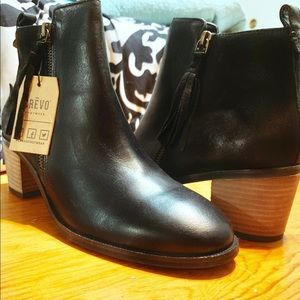 CREVO Black Booties